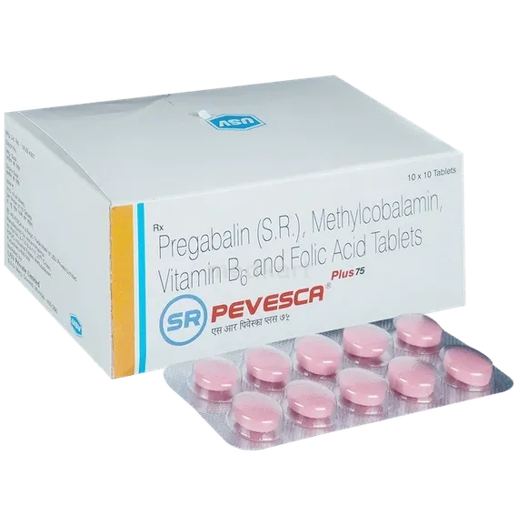 sr pevesca plus 75mg tablet 10's